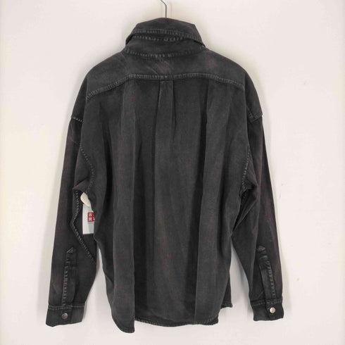INTODUSK DENIM DRESS SHIRT WASHED BLACK メンズ JPN:M