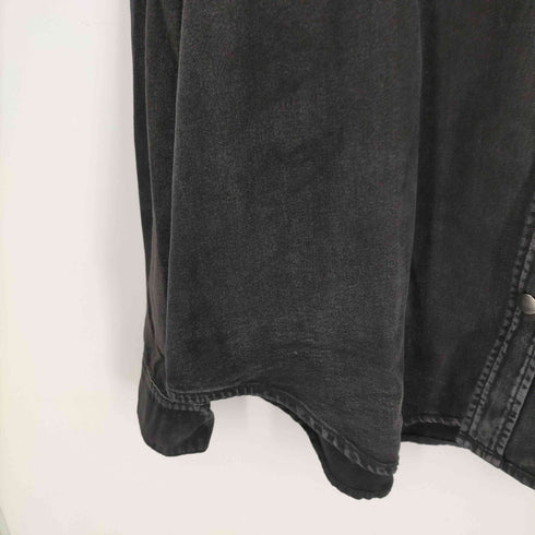 INTODUSK DENIM DRESS SHIRT WASHED BLACK メンズ JPN:M