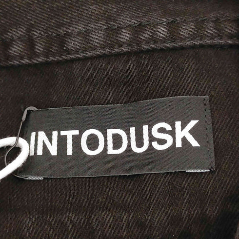 INTODUSK DENIM DRESS SHIRT WASHED BLACK メンズ JPN:M