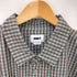 オベイ OBEY FRANK WOVEN ビッグサイズ S/S レギュラーカラー チェック シャツ メンズ import:L