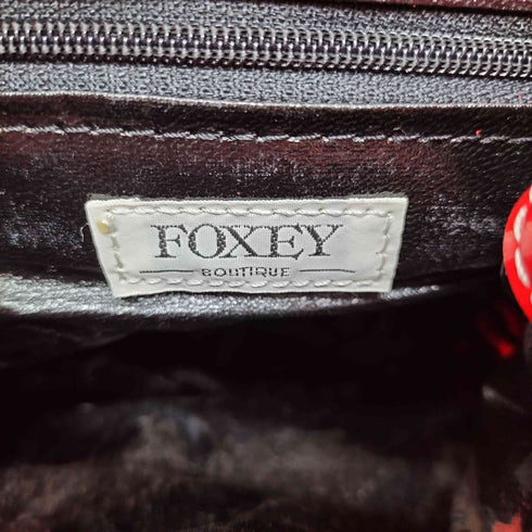 フォクシー FOXEY フロント刺繍デザインミニバックパック レディース
