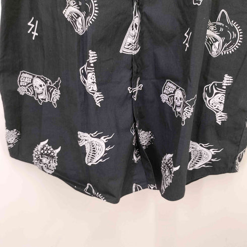 ラーキングクラス LURKING CLASS 総柄 ボタンダウン S/S シャツ メンズ JPN:L