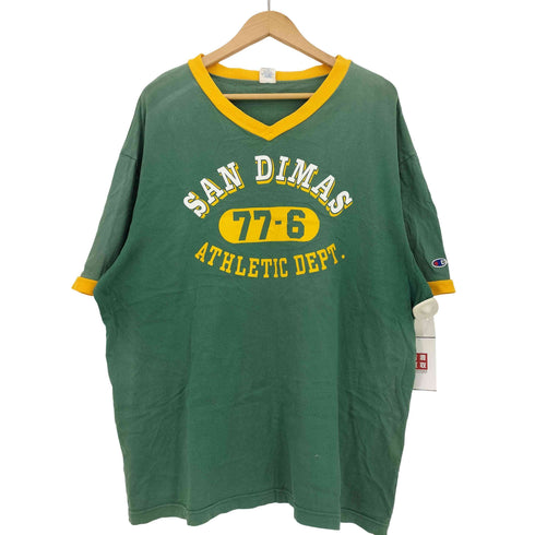 チャンピオン Champion SAN DIMAS ATHLETIC DEPT リンガーTシャツ メンズ import:XL