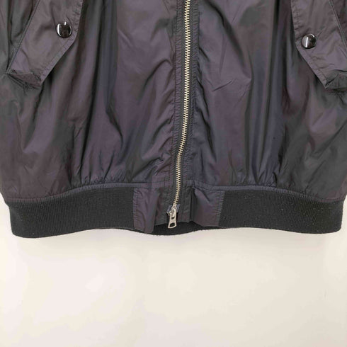 アルファインダストリーズ ALPHA INDUSTRIES 裏地ウッドランドカモ ロング リバーシブル MA-1 フライト ジャケット レディース import:L