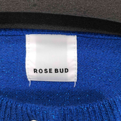 ローズバッド ROSE BUD ラメ加工カーディガン レディース