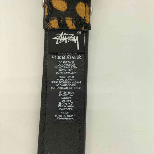 ステューシー Stussy PONY HAIR DRESS BELT ベルト メンズ S/M
