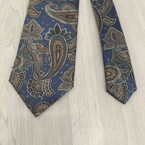 イヴサンローラン Yves Saint Laurent ペイズリー刺繍ネクタイ メンズ