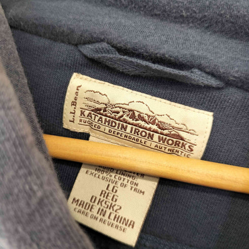 エルエルビーン L.L.Bean Katahdin Iron Works プルオーバーパーカー ナス紺 メンズ import:L