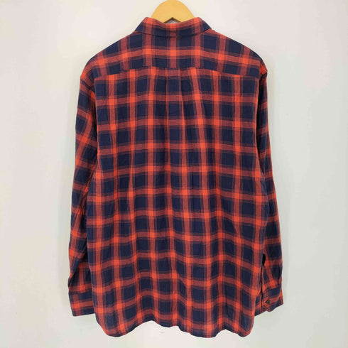 エルエルビーン L.L.Bean 筆記体タグ ボタンダウンチェックシャツ メンズ JPN:L