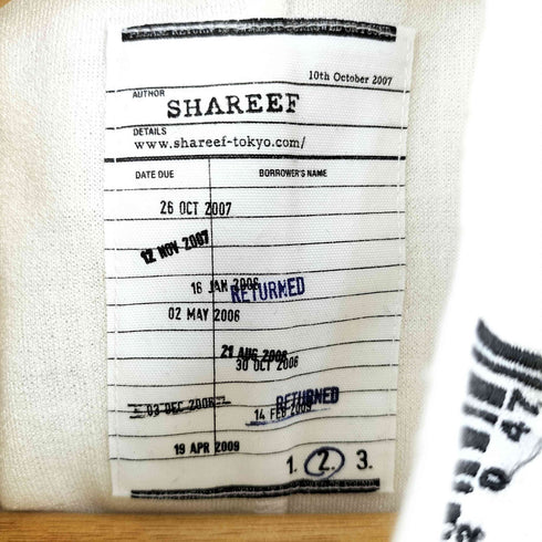 シャリーフ SHAREEF STUDIOUS別注 モックネックカットソー プルオーバー レディース US:0-2