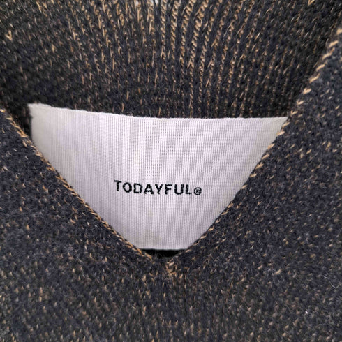 トゥデイフル TODAYFUL Randomrib Knit Dress レディース 38