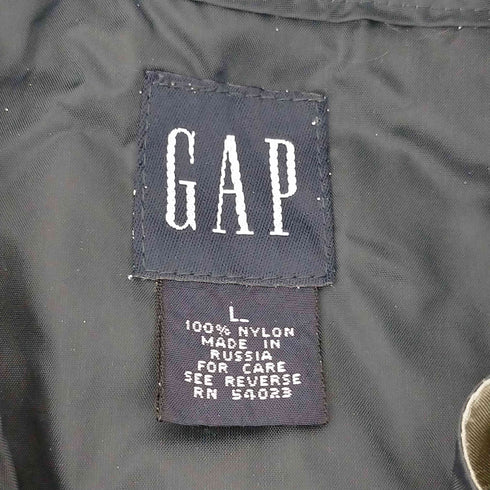 ギャップ Gap 00S ロシア製 ナイロンアノラックジャケット メンズ import:L