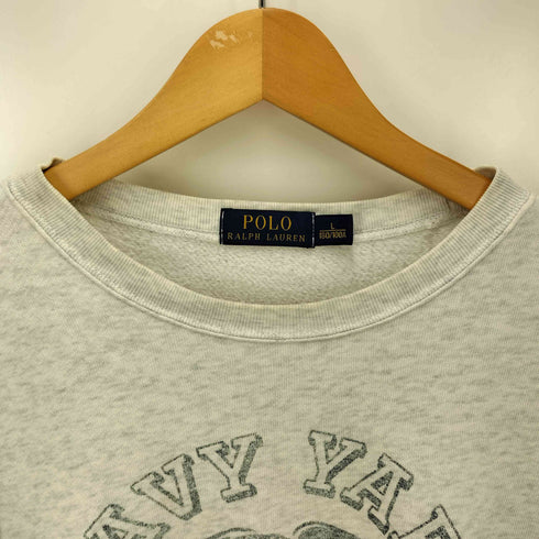 ポロラルフローレン POLO RALPH LAUREN NAVY YARD 霜降り ミリタリープリント スウェット メンズ import:L