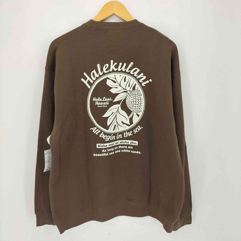 フララニハワイ Hulalani Hawaii 両面プリントスウェットプルオーバー メンズ import:XL
