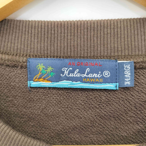 フララニハワイ Hulalani Hawaii 両面プリントスウェットプルオーバー メンズ import:XL