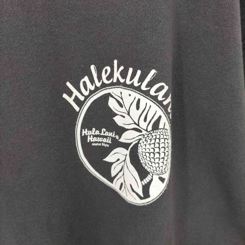 フララニハワイ Hulalani Hawaii 両面プリントスウェットプルオーバー メンズ import:XL