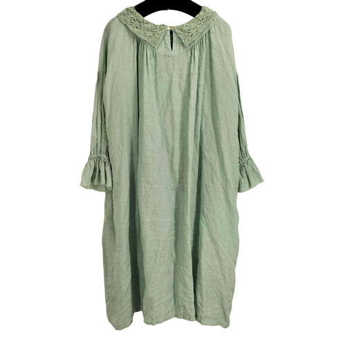 ネストローブ nest Robe 21SS レースカラー 2way スモックワンピース レディース FREE