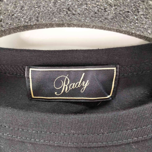 レディ Rady ラインロゴロンTワンピース レディース JPN:S