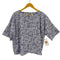 ナチュラルランドリー NATURAL LAUNDRY ストライプ総柄ブラウス レディース JPN:2