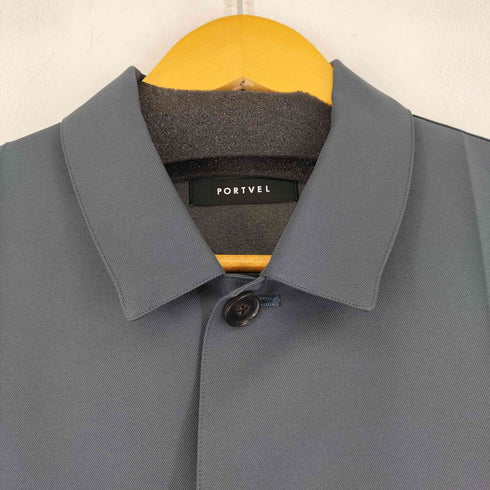 ポートヴェル PORTVEL 比翼ジャケット メンズ