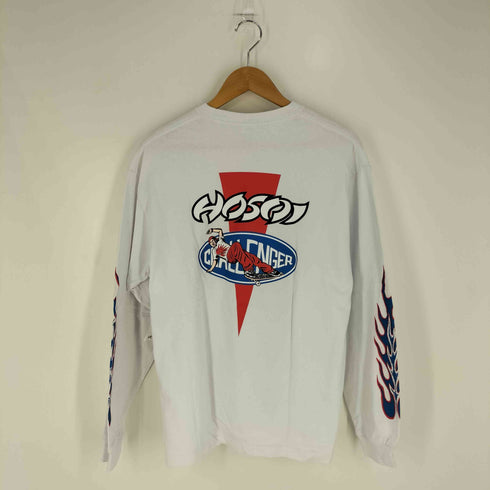 HOSOI ×CHALLENGER LOGO L/S TEE ロングスリーブTシャツ メンズ import:S