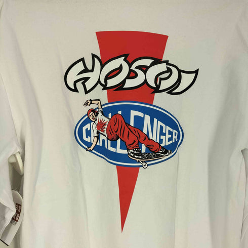 HOSOI ×CHALLENGER LOGO L/S TEE ロングスリーブTシャツ メンズ import:S
