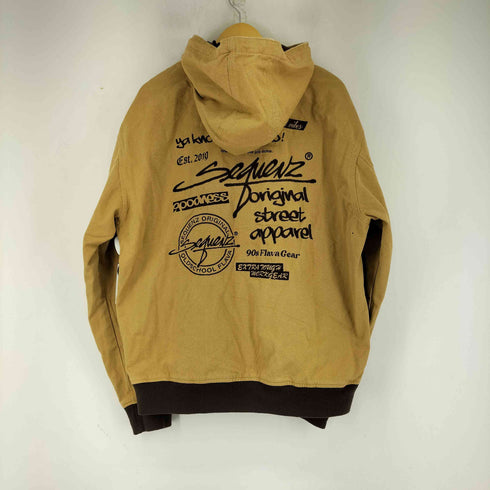 SEQUENZ ヴィンテージライク キャンバス フーディージャケット メンズ import:XL