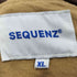 SEQUENZ ヴィンテージライク キャンバス フーディージャケット メンズ import:XL
