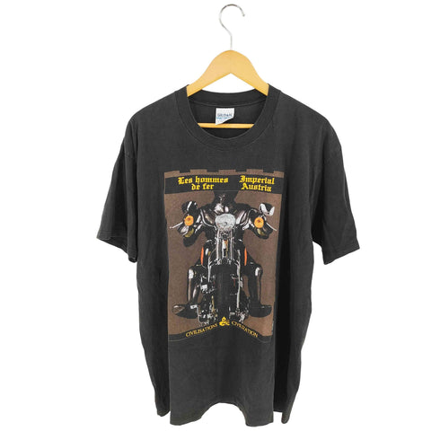 ギルダン GILDAN LES HOMMES DE FER プリントTシャツ メンズ import:XL