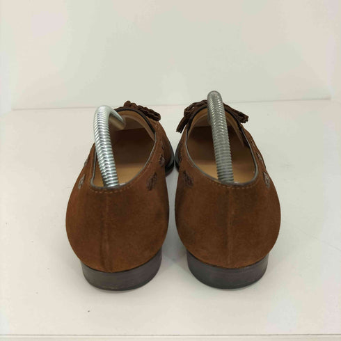 マノロブラニク MANOLO BLAHNIK Suede Tassel Loafer スエード タッセルローファー レディース 37 1/2