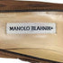 マノロブラニク MANOLO BLAHNIK Suede Tassel Loafer スエード タッセルローファー レディース 37 1/2