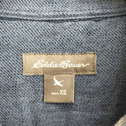 エディーバウアー Eddie Bauer コットン 長袖 ネルシャツ メンズ JPN:XS