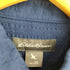 エディーバウアー Eddie Bauer シアサッカー ボーダー ボタンダウン 半袖シャツ メンズ JPN:XS
