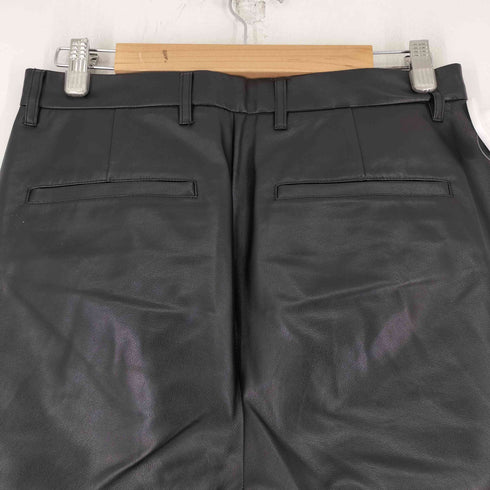 ハレ HARE フェイクレザーワイドタック入りストレートパンツ メンズ JPN:M