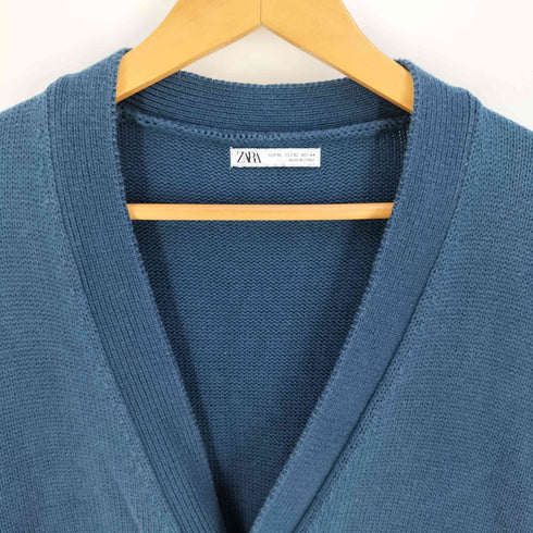 ザラ ZARA TEXTURED CARDIGAN テクスチャード カーディガン メンズ import:XL