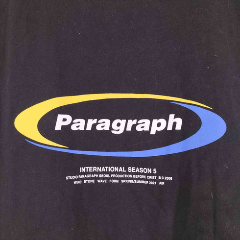 パラグラフ PARAGRAPH S/S プリント Tシャツ メンズ