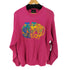 USA製 Laurel Burch プリントスウェットトップス メンズ import:XL