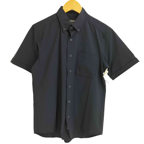 エディーバウアー Eddie Bauer ストライプ ボタンダウン 半袖シャツ メンズ JPN:XS