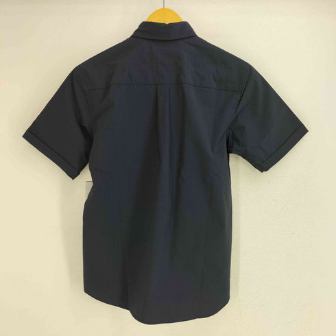エディーバウアー Eddie Bauer ストライプ ボタンダウン 半袖シャツ メンズ JPN:XS