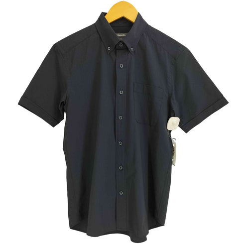 エディーバウアー Eddie Bauer ストライプ ボタンダウン 半袖シャツ メンズ JPN:XS