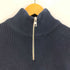 ザラ ZARA ハーフジップ コットン ハイネック ニット メンズ import:L