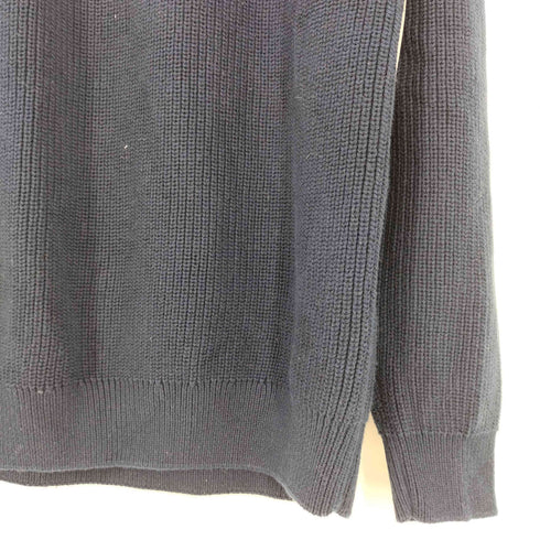 ザラ ZARA ハーフジップ コットン ハイネック ニット メンズ import:L