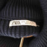 ザラ ZARA ハーフジップ コットン ハイネック ニット メンズ import:L