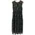 ナチュラルビューティーベーシック NATURAL BEAUTY BASIC 24SS ぼかしフラワーシャーリングワンピース レディース JPN:M
