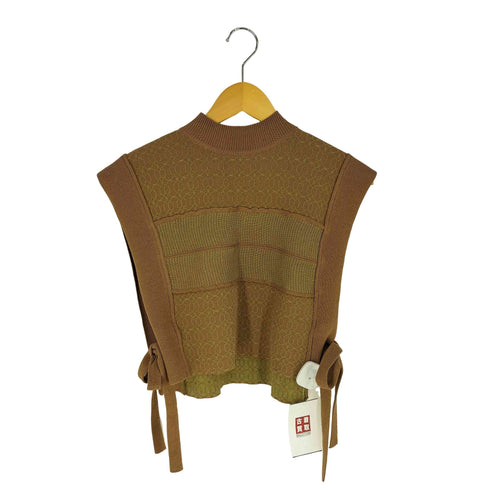 トゥデイフル TODAYFUL Jacquard Piping Vest ジャガードパイピングベスト レディース FREE