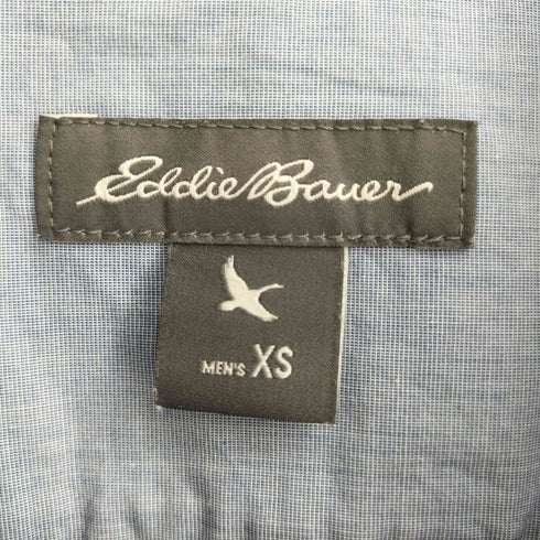 エディーバウアー Eddie Bauer ボタンダウン シャンブレー 長袖 ワークシャツ メンズ JPN:XS