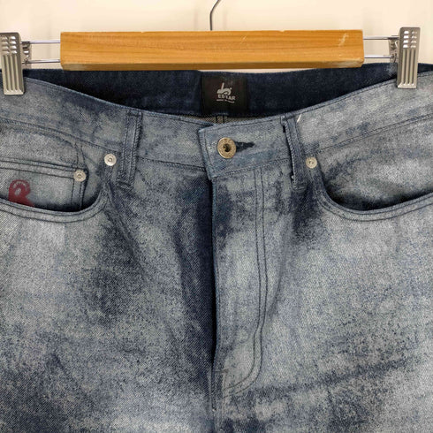レッドイヤー RED EAR ブリーチ加工 ストレートデニムパンツ メンズ JPN:L