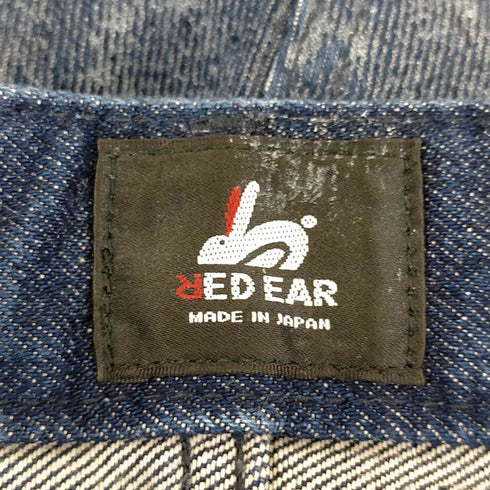 レッドイヤー RED EAR ブリーチ加工 ストレートデニムパンツ メンズ JPN:L