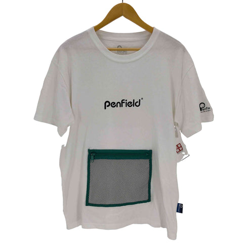 ペンフィールド Penfield メッシュポケット クルーネックカットソー メンズ JPN:L