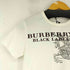 バーバリーブラックレーベル BURBERRY BLACK LABEL フロントデザインTシャツ レディース JPN:1